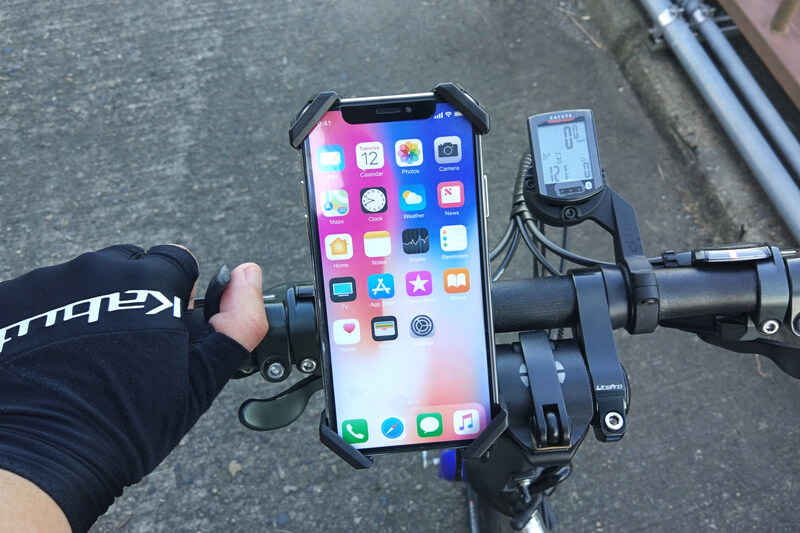 最大46%OFFクーポン スマホホルダー スマホスタンド 自転車 バイク スマホ固定 落下防止