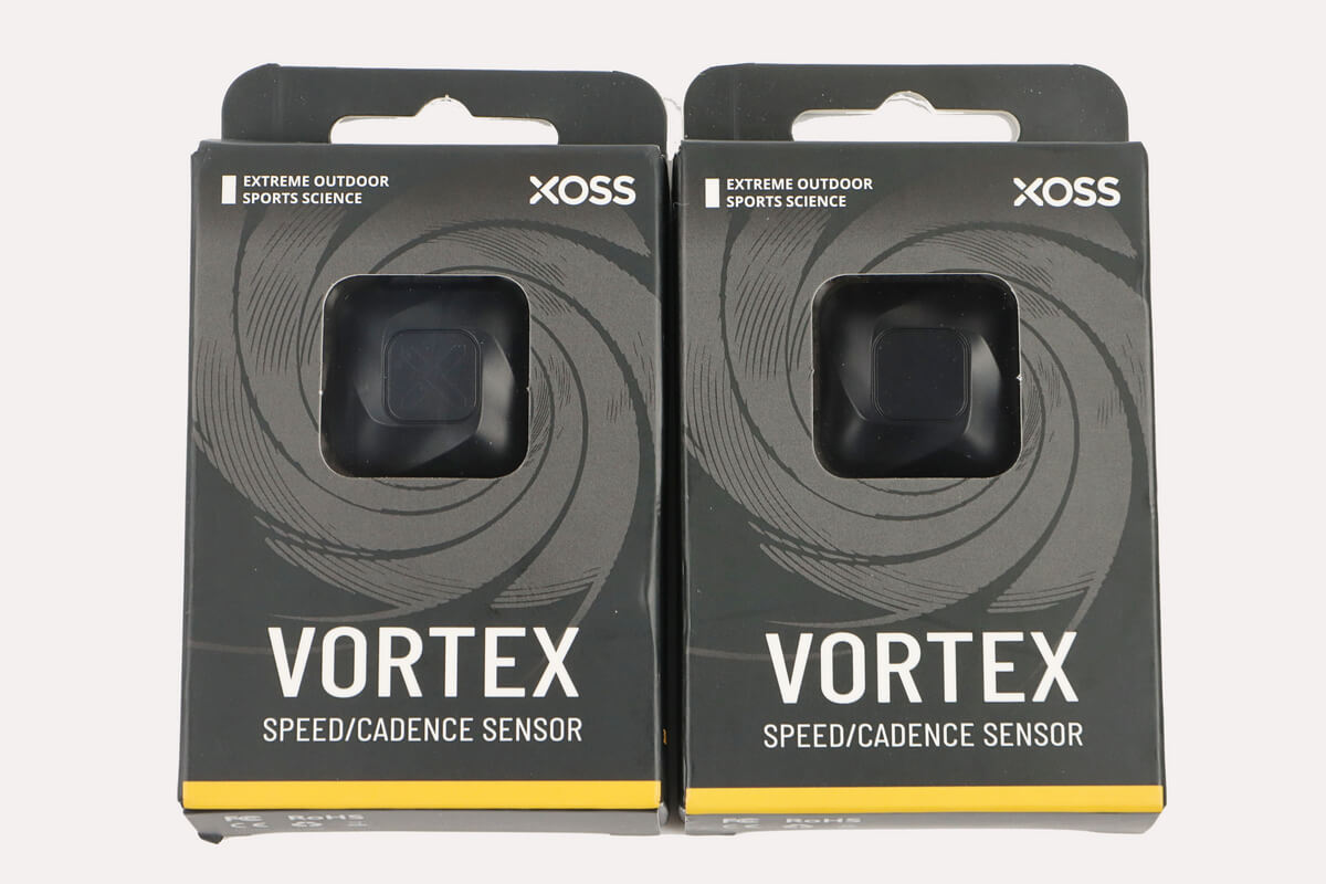 XOSS VORTEX スピード＆ケイデンスセンサーのパッケージ
